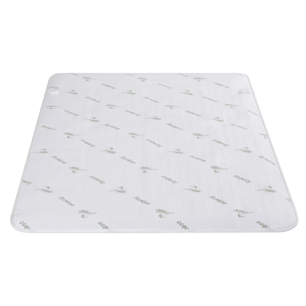 Giselle Electric Blanket Bamboo Fabric Double Fitted Heated Pad Underlay