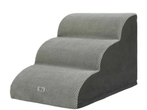 i.Pet Dog Ramp Steps Foam 3 Tier Pet Stairs For Bed Sofa Car Portable Indoor