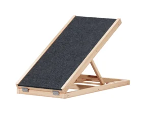 i.Pet Dog Ramp 70cm Adjustable Height Wooden Steps Stairs For Bed Sofa Car