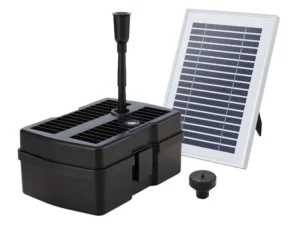Gardeon Solar Submersible Water Pond Fountain Pump with Filter Box 4.6FT 470L/H