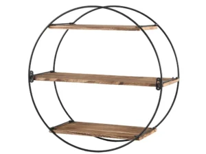 Artiss Floating Wall Shelf Round 3-Tier