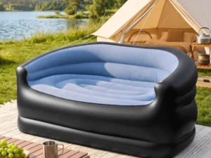 Gardeon Outdoor Air Sofa Inflatable Couch Two-Seater Lounge Chair w/ Pump Blow