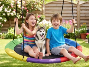 Gardeon Tree Swing Hammock 100cm for Backyard Porch Outside Playground