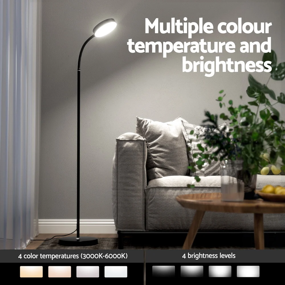 Artiss LED Floor Lamp Remote Adjustable Light Stand Home Living Room Reading