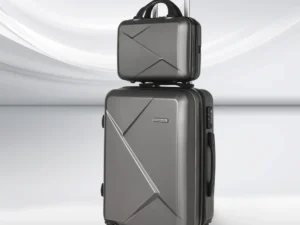 Wanderlite 2Set 20 Inch Luggage Case w/ 12 Inch Handheld Luggage Box Hard Shell