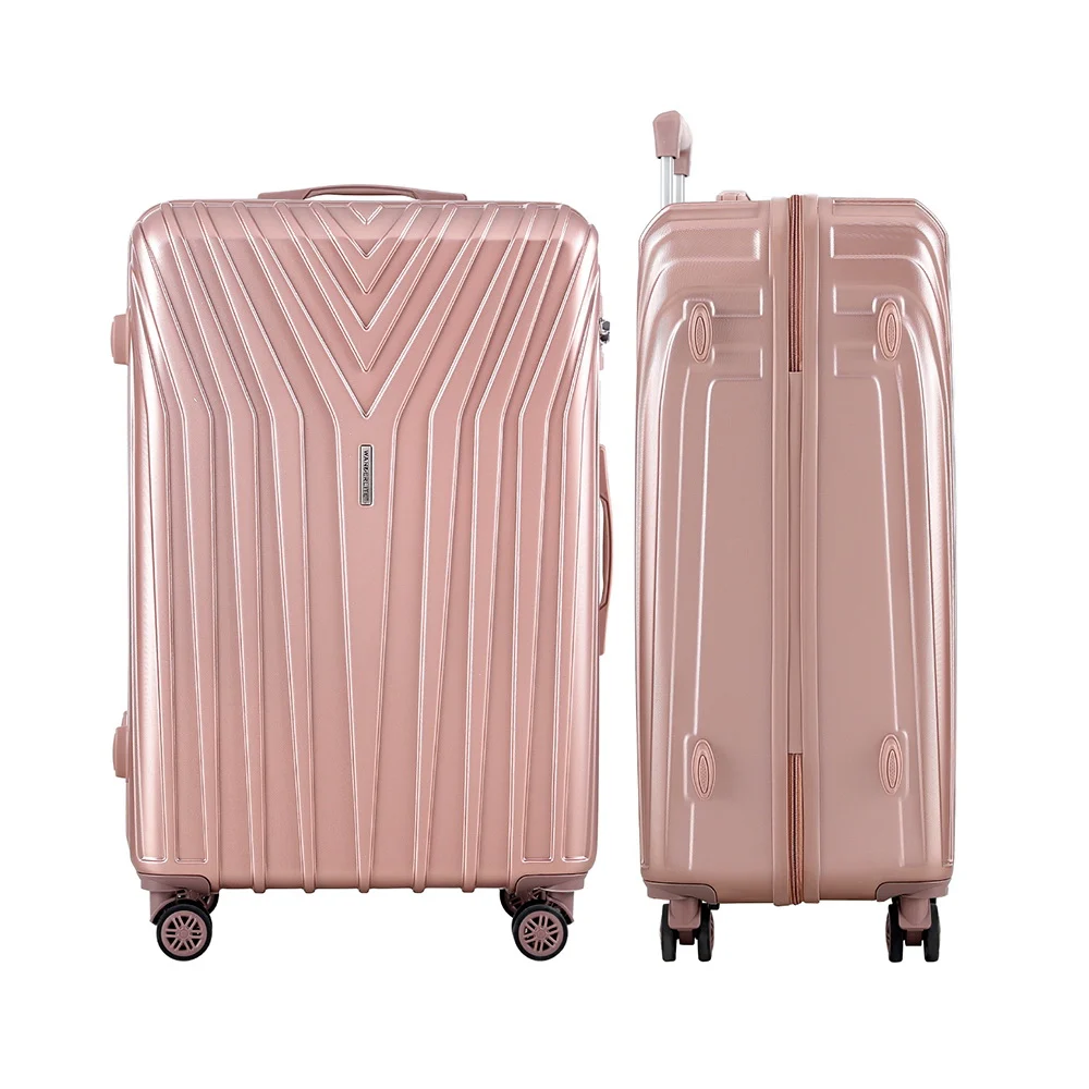 Wanderlite 3 Set Luggage 20-24-28 Inch Suitcase w/ TSA Lock Carry On Hard Shell