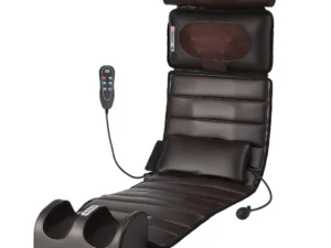 Livemor Massage Mat Kneading Neck Foot Massager Heated Vibration Airbag Mattress