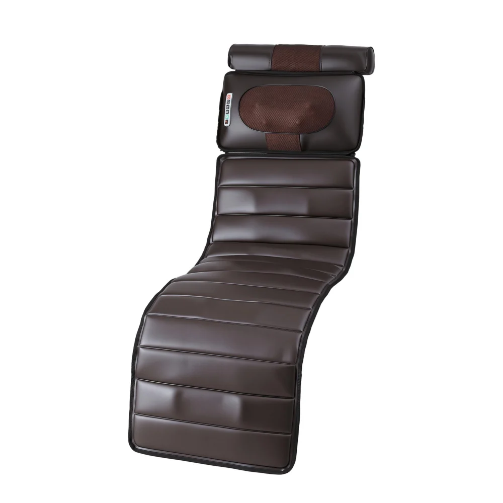 Livemor Massage Mat Kneading Neck Foot Massager Heated Vibration Airbag Mattress