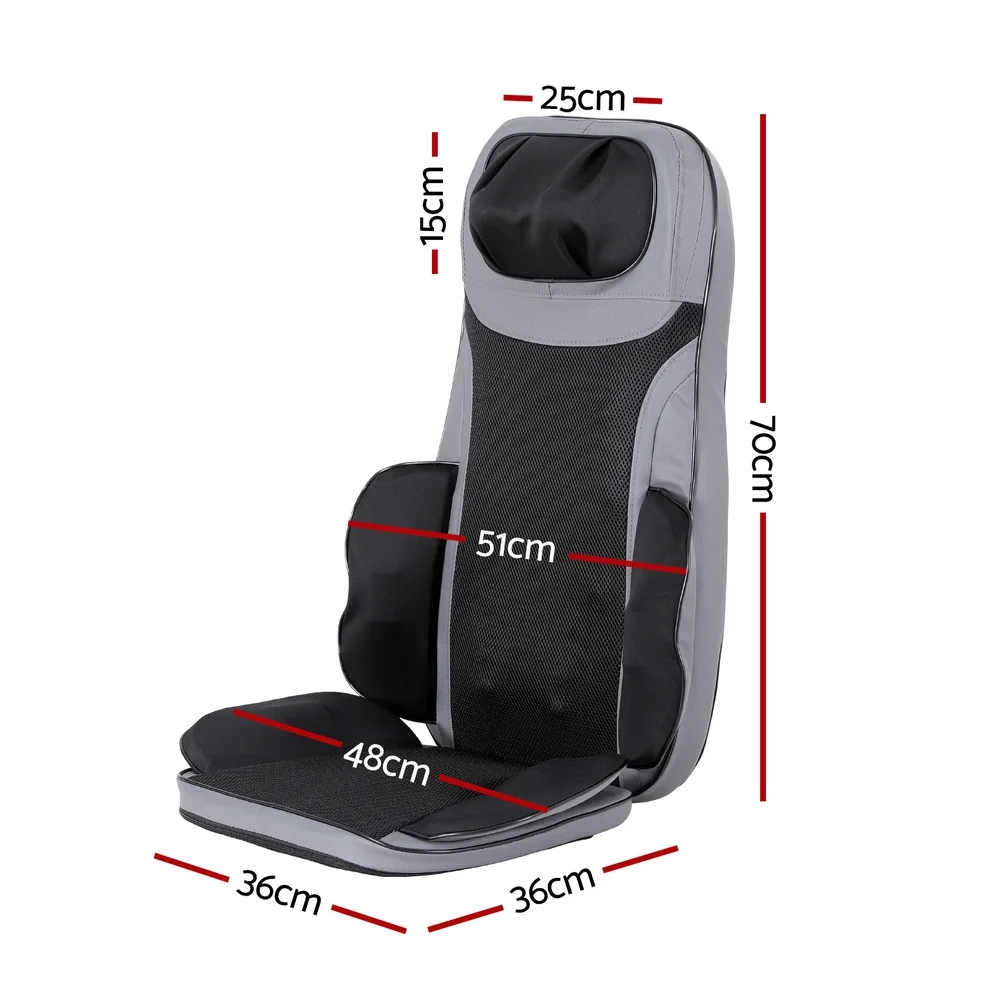 Livemor 8-nodes Full Back Massage Cushion Heating Massage Seats