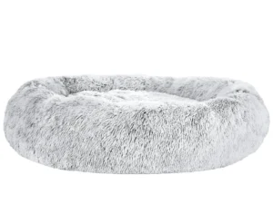 i.Pet Pet Bed Dog Cat 110cm Calming Extra Large Soft Plush Light Charcoal