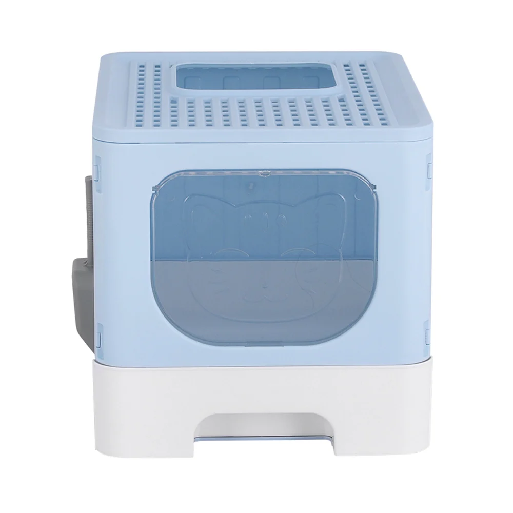i.Pet Cat Litter Box Large Tray Kitty Toilet Enclosed Hooded Foldable Cat Litter