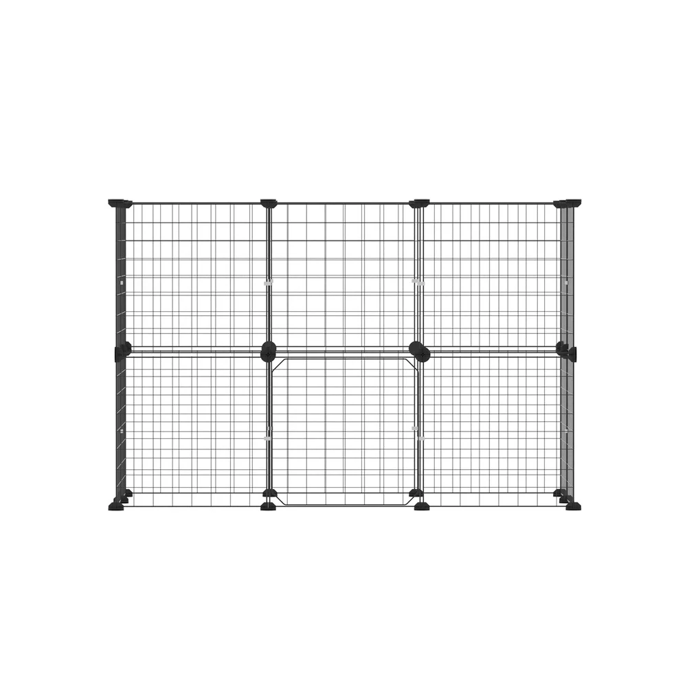 i.Pet Pet Dog Playpen Enclosure Cage 20 Panel Puppy Fence Play Pen Foldable