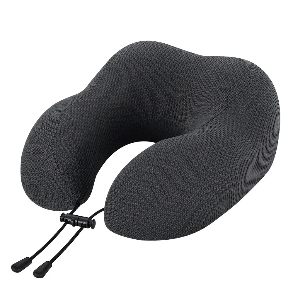 Giselle Bedding Travel Neck Pillow U-Shape Support Memory Foam Plane Car Cushion