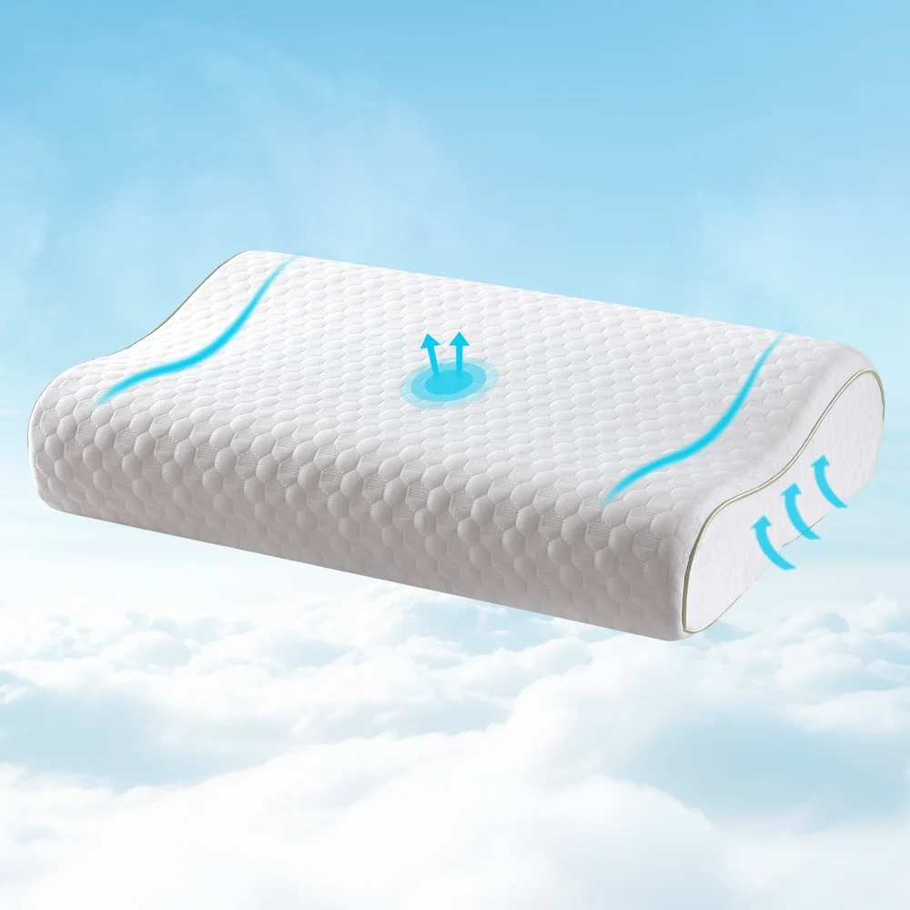 Giselle Memory Foam Pillow Contour Neck