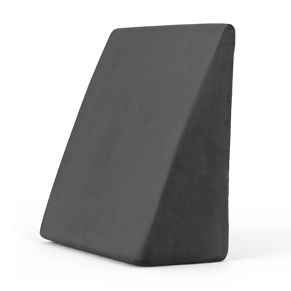Giselle Bedding Wedge Pillow Grey