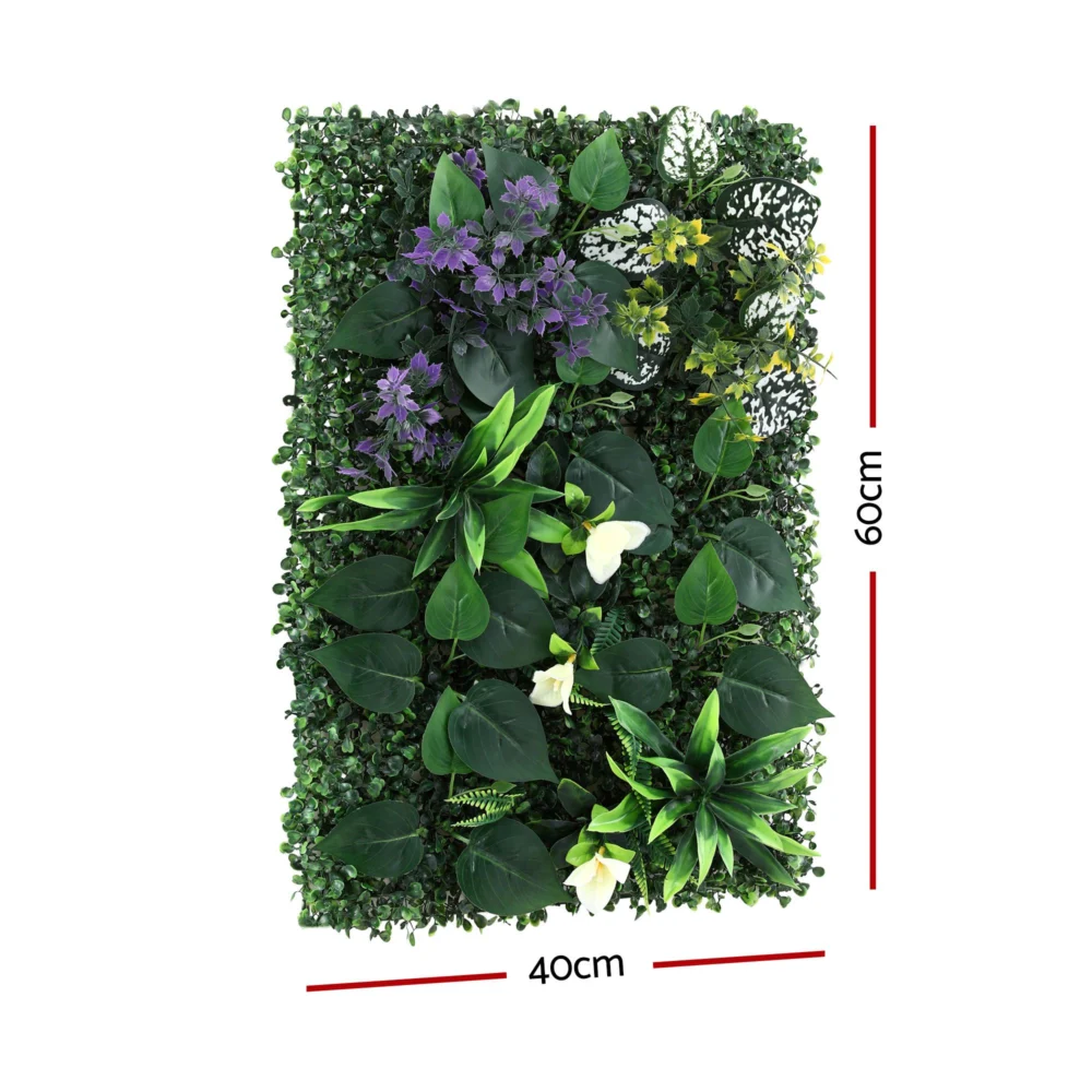 Gardeon 4PCS Artificial Plant Wall Panels 40X60CM Boxwood Panel Hedge Grass