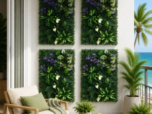 Gardeon 4PCS Artificial Plant Wall Panels 40X60CM Boxwood Panel Hedge Grass