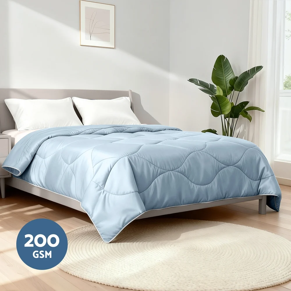 Giselle Tencel Quilt 200GSM Summer Quilts Comforter Doona Light Weight Soft
