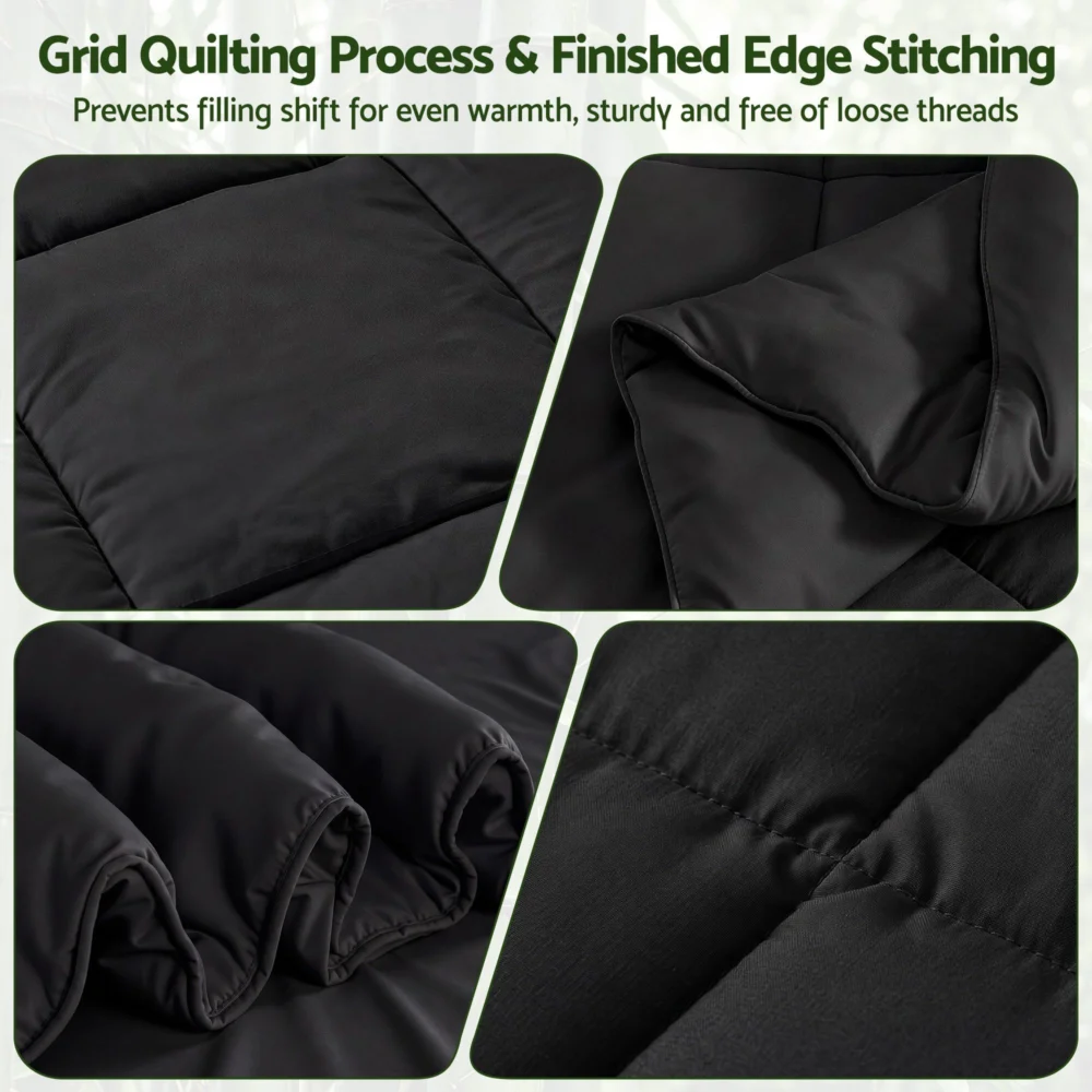 Giselle 200GSM Bamboo Microfibre Super King Quilt Lightweight All Season Doona