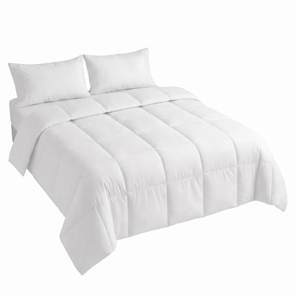 Giselle Bedding Queen Quilt, 200GSM Summer Duck Down Feather Doona Insert