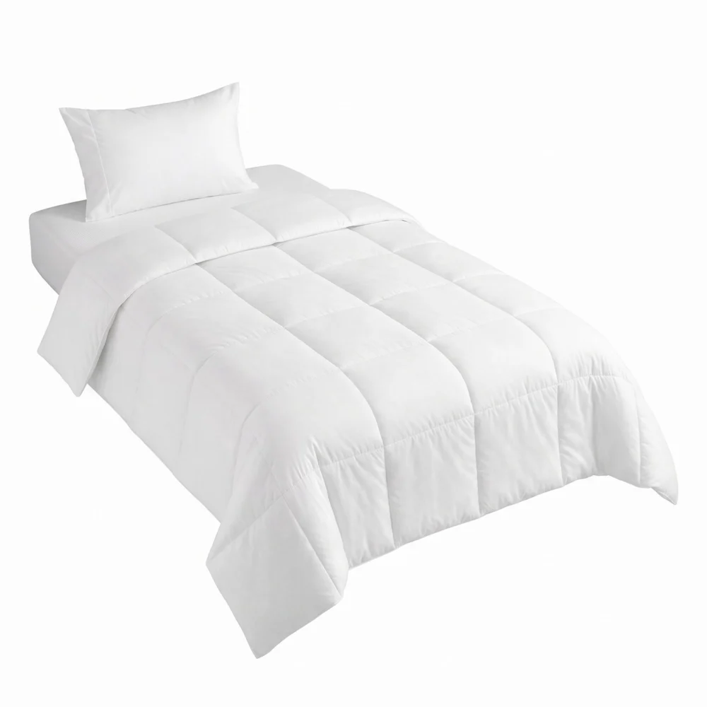 Giselle Bedding Single Quilt, 200GSM Summer Duck Down Feather Doona Insert