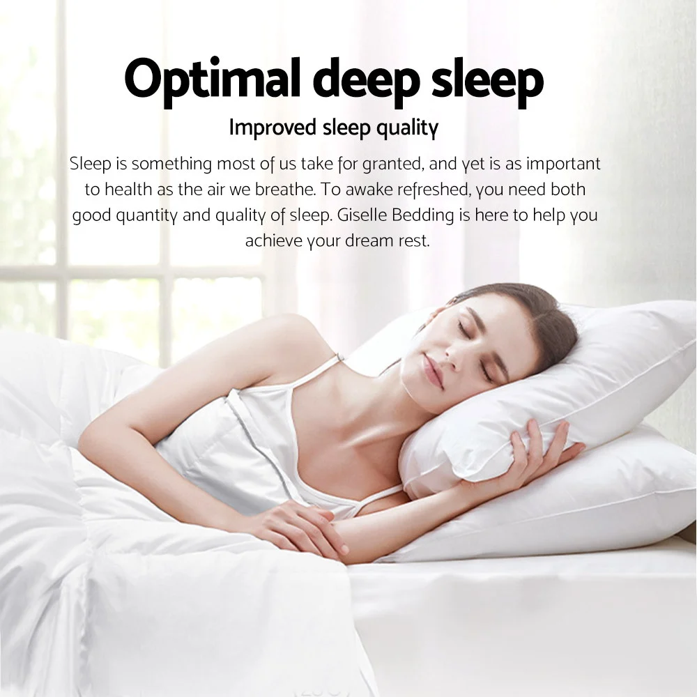 Giselle Bedding 700GSM Duck Down Feather Quilt Duvet Doona Winter Blanket Double