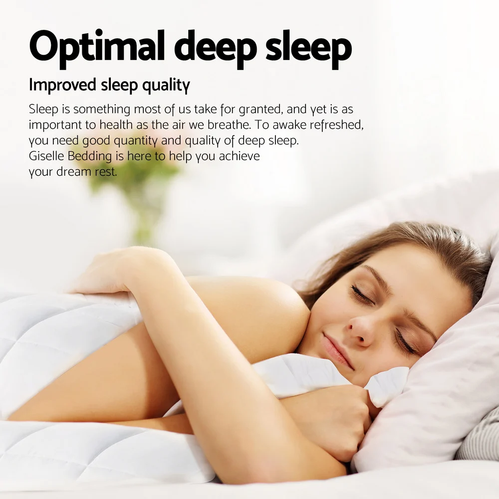 Giselle Bedding 800GSM Goose Down Feather Quilt Winter Blanket Duvet Comforter