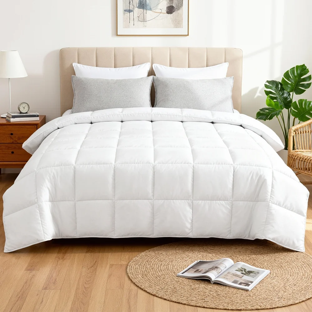 Giselle Bedding Super King Size 400GSM Microfiber Quilt All Season Duvet Quilts