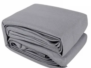 Instahut Shade Sail 3x5m Rectangle 280GSM 98% Grey Shade Cloth