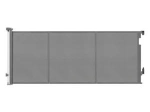 Keezi Retractable Gate Baby Gate Pet Safety Fence Extends up to 400cm Grey
