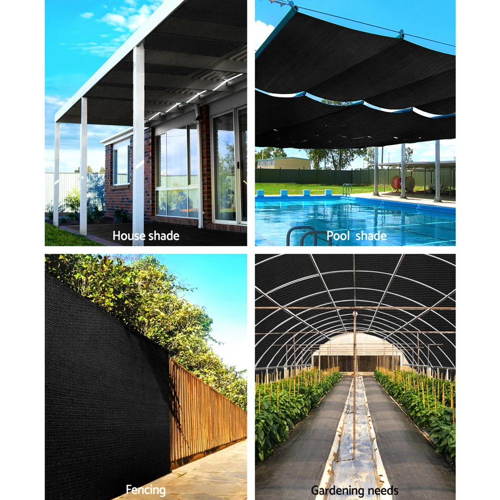 Instahut 50% Shade Cloth 1.83x20m Shade Cloth Sail Heavy Duty Shadecloth Garden
