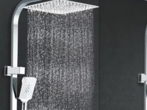 Cefito 10'' Rain Shower Head Set Handheld Square High Pressure Chrome