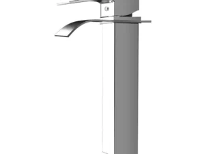 Cefito Bathroom Basin Mixer Tap Thin Tall Faucet Vanity Laundry Black