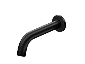 Cefito Bathroom Mixer Spout Wall Bath Tap Round Shower Bathtub Black