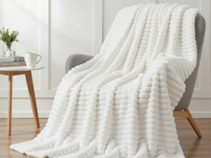 Giselle 152x203cm Throw Blanket Queen Fleece Lightweight Cozy Sofa Couch Bed