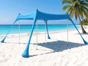 Weisshorn Beach Tent Sun Shelter UPF 50+ Shade 3x3m for 8 Person Outdoor