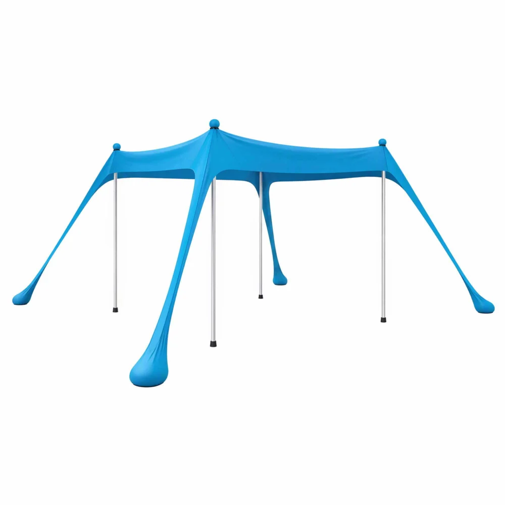 Weisshorn Beach Tent Sun Shelter UPF 50+ Shade 3x3m for 8 Person Outdoor