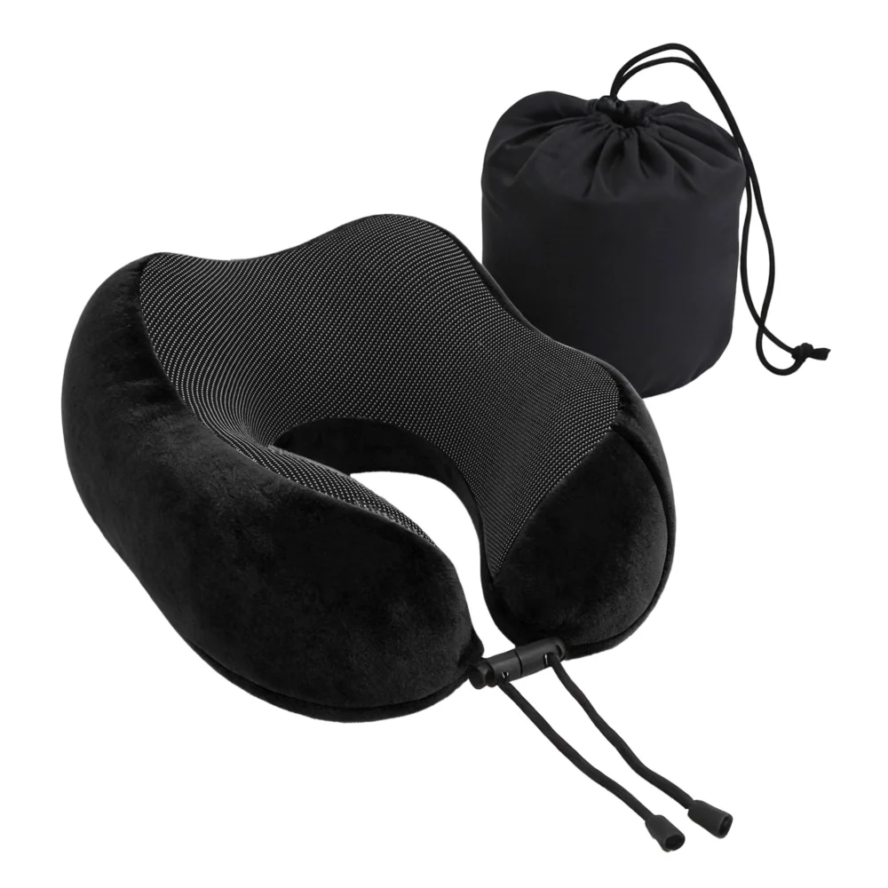 Wanderlite Travel Pillow for Airplanes Memory Foam Neck Pillows for Traveling