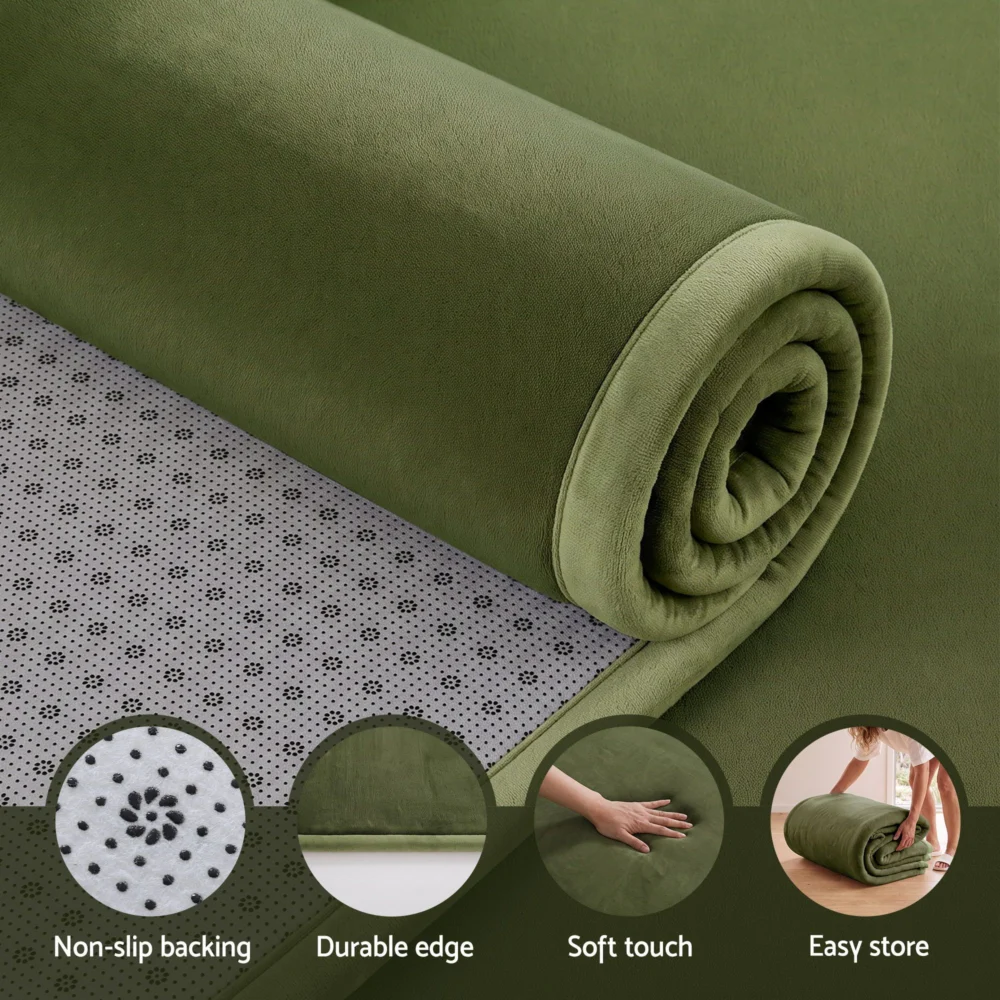 Artiss Tatami Mat Floor Mattress 3cm Thick Futon Mattresses Mellow Mat Rugs