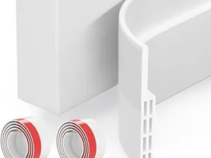 2Pack Door Draft Stopper, Door Sweep, Weather Stripping Seal Self-adhesive