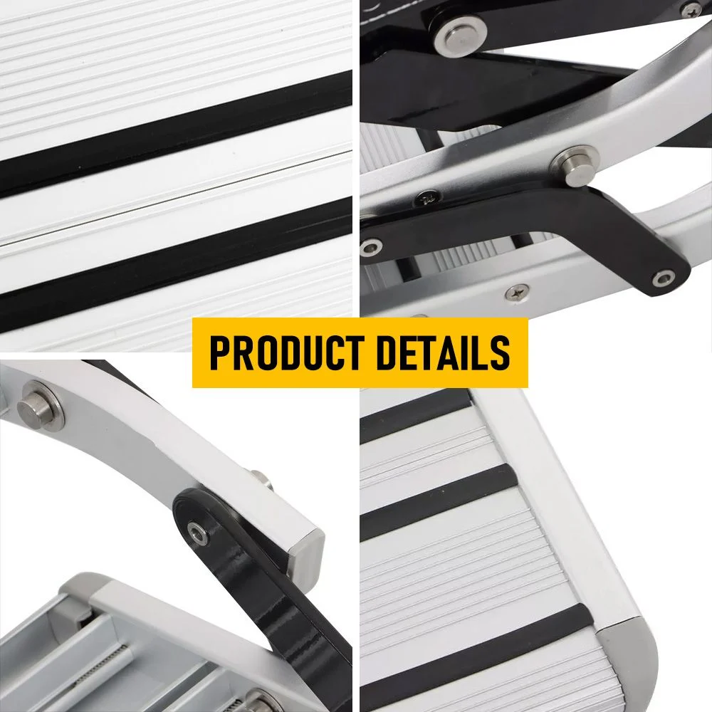 Heavy Duty Double Aluminium Caravan Step – Anti-Slip RV Entry Step, Stable