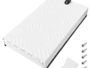 RV Truma Cowl Cover Silver Checker Aluminum Universal Flue Vent Truma Hotwater