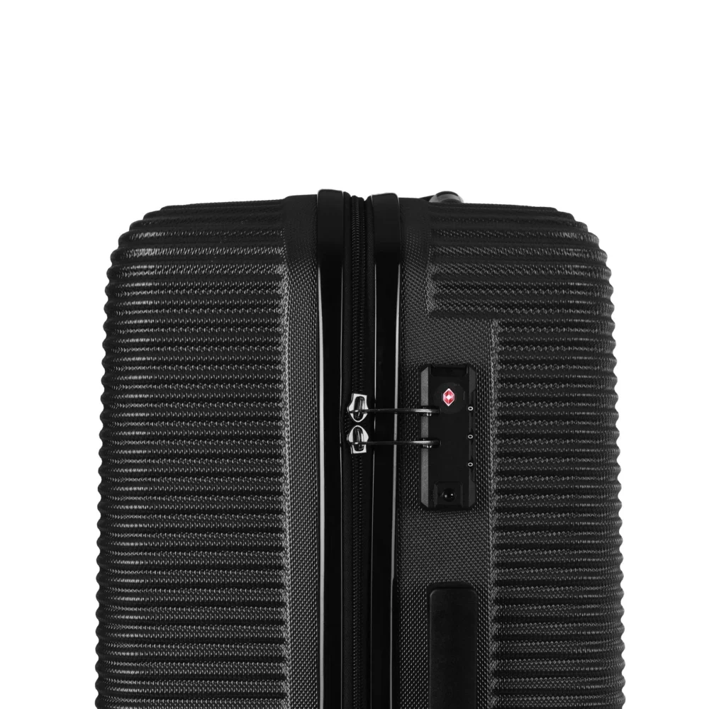 24" Digital Weighing Scale & USB Charging Port Lightweight Luggage Suitcase
