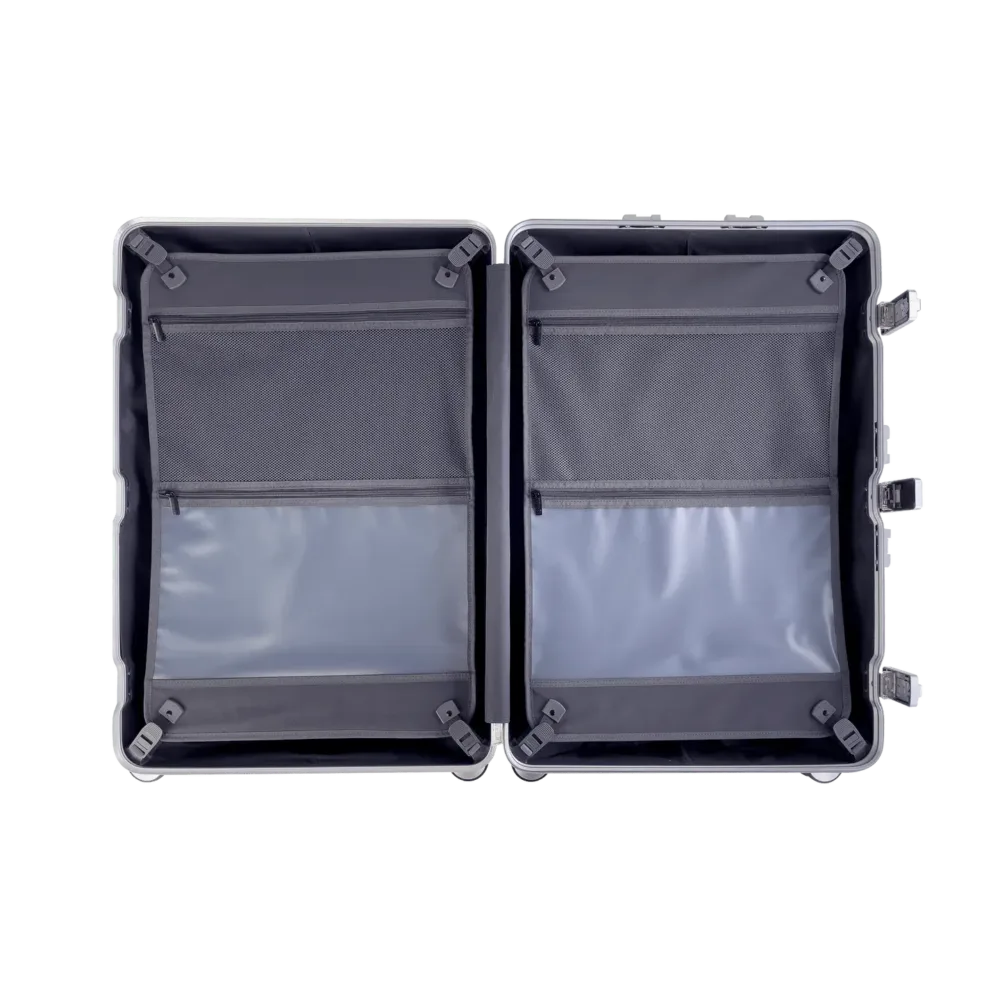 Flightmode Travel Suitcase Medium- Silver