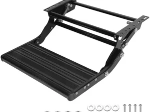 Heavy Duty Pull-Out Caravan Step, Folding Aluminium RV Step(57x55x17cm)