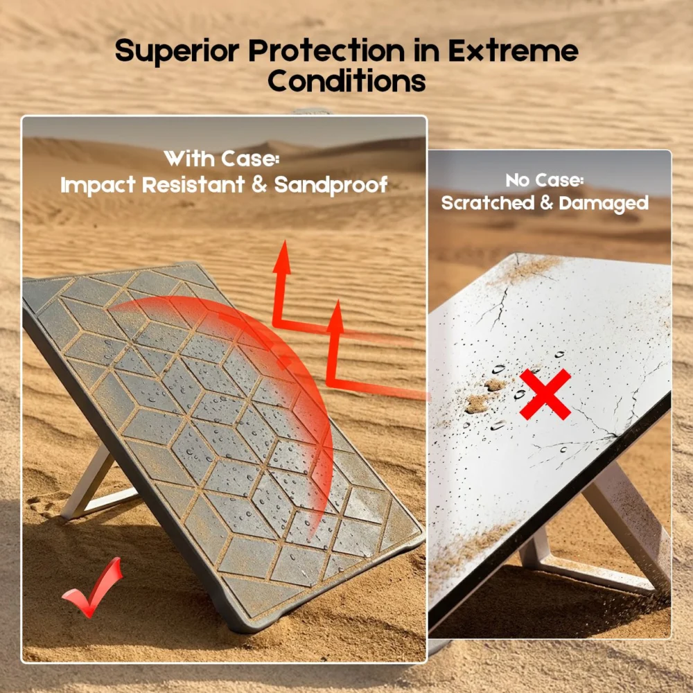 Silicone Cover for Starlink MINI, Anti-Rock/Sand/Hail Waterproof Silicone Case