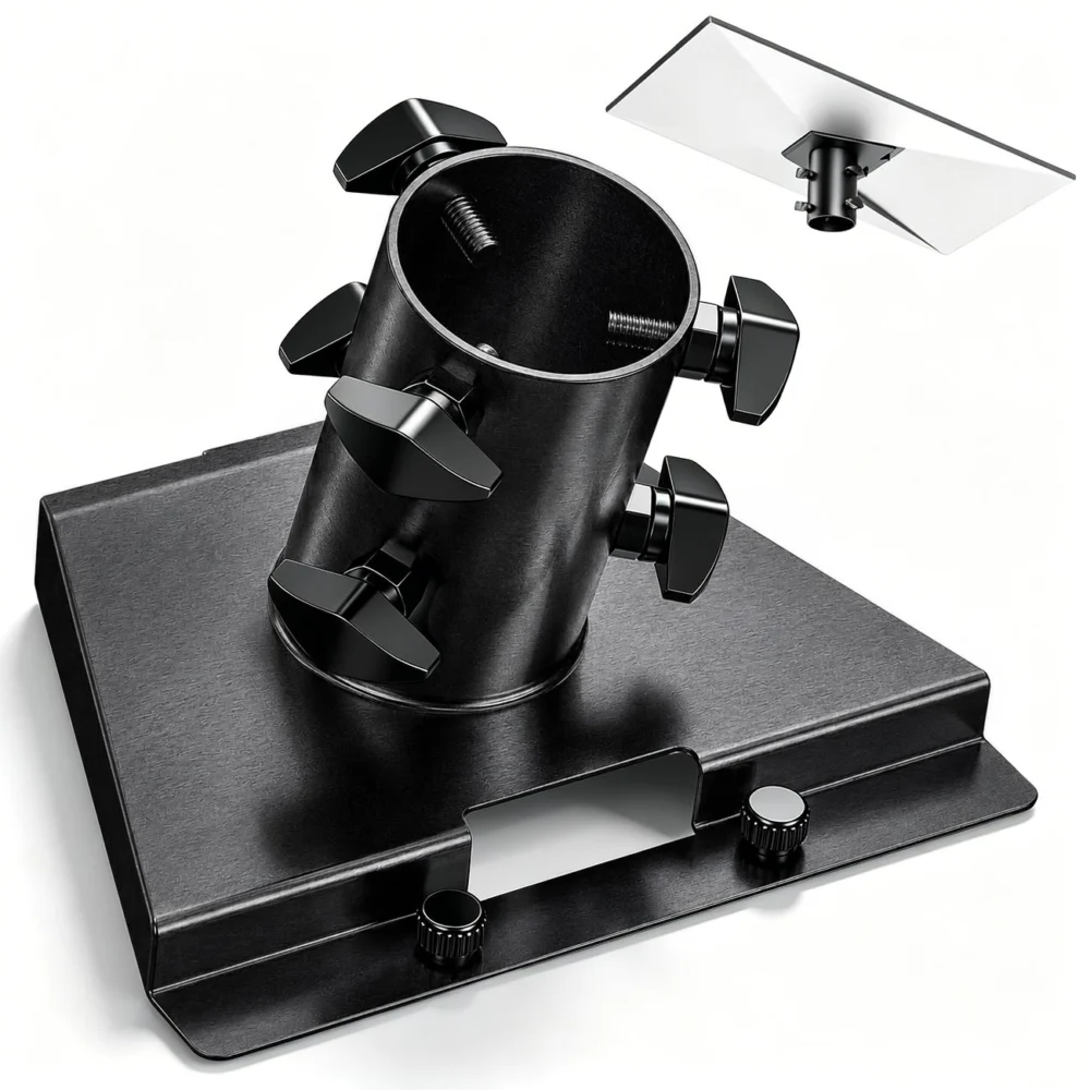 Pipe Adapter for Starlink Gen 3, Metal Mounting Connector for Starlink V3
