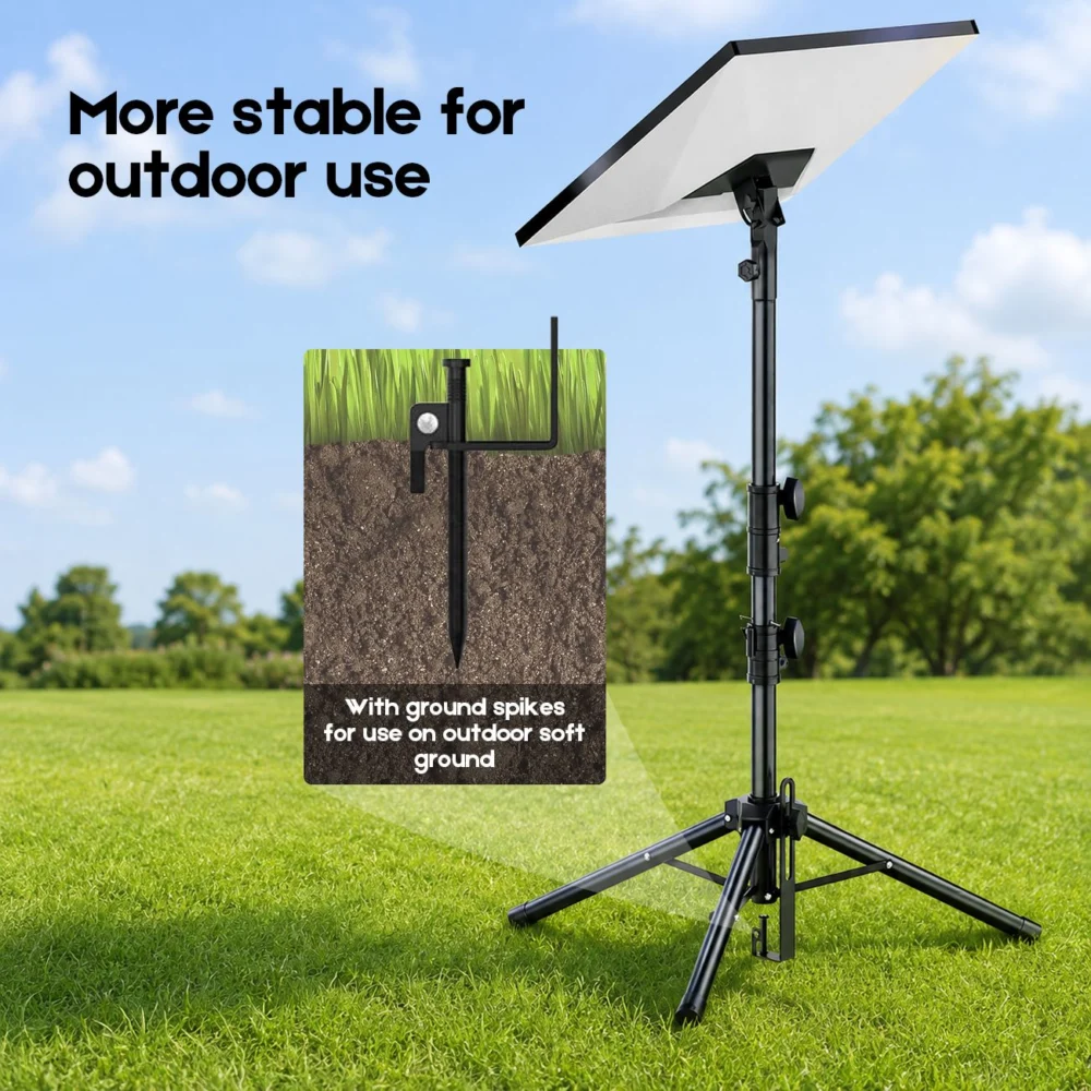 Tripod Mount for Starlink Gen 3, Adjustable Portable Ground Stand w/ 360°