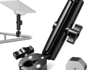 Pole Clamp for Starlink Mini, Adjustable Mount & Adapter Aluminum Alloy Pipe