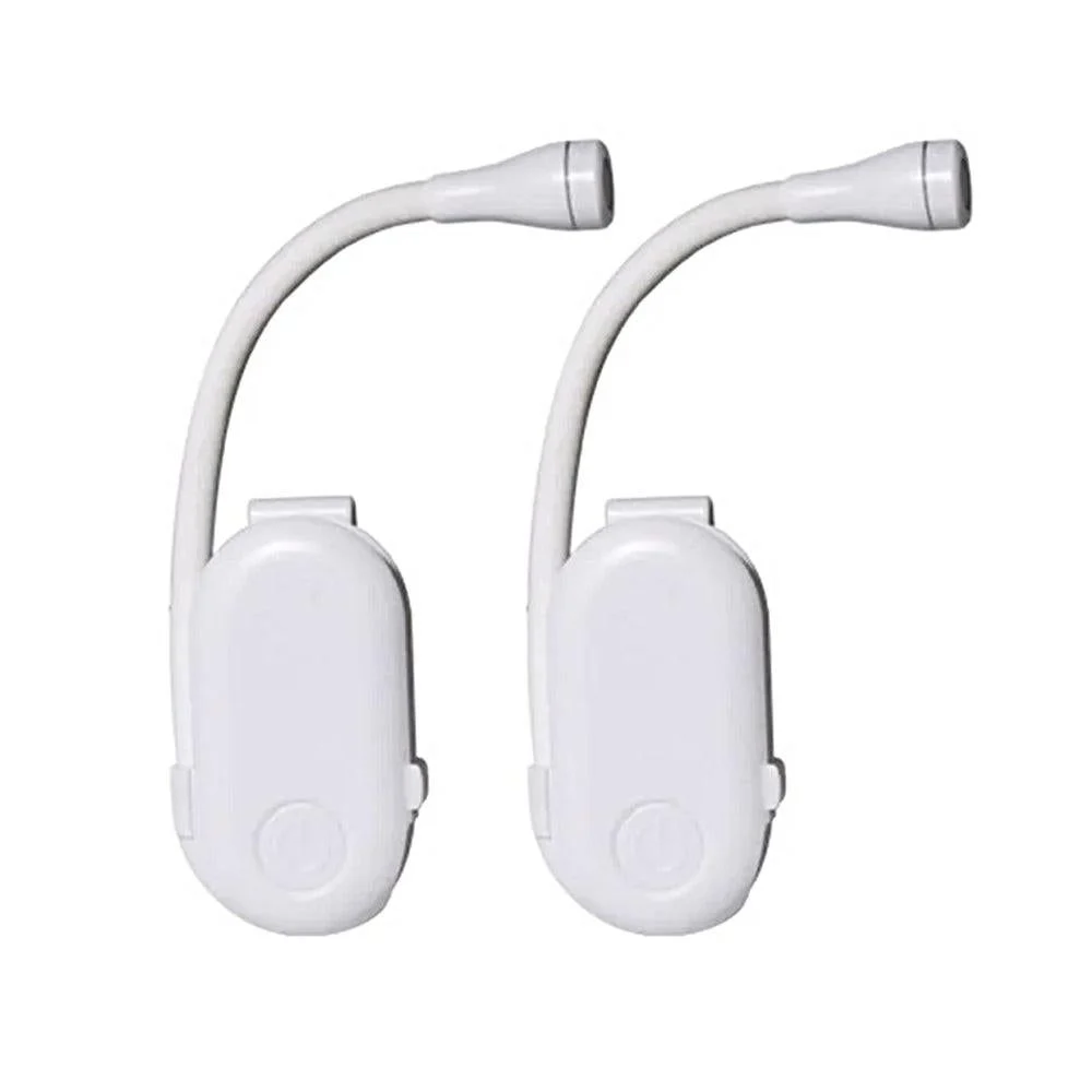 LED Rechargeable Reading Light Mini Clip Book Light